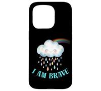 Carcasa para iPhone 15 Pro Nube Lindo Regalo para Bravery I'm Brave