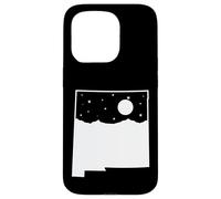 Carcasa para iPhone 15 Pro Nuevo México Amanecer en Mapa Esquema USA