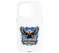 Carcasa para iPhone 15 Pro Obra de Arte de Thunder Eagle Freedom Power