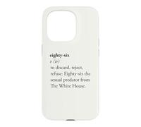 Carcasa para iPhone 15 Pro Ochenta y Seis Diccionario Definición Activista Político Diseño