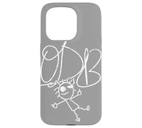 Carcasa para iPhone 15 Pro ODB OL Sucio Ba-ard Sketch Graffiti Hip Hop 90s Rap Gangsta