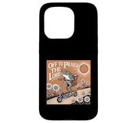 Carcasa para iPhone 15 Pro Off To Praise The Lord Frog Meme Funny Christian Faith Jesus