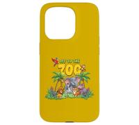Carcasa para iPhone 15 Pro Off To The Zoo Animales Zoo Party Jungle Zoo Cumpleaños