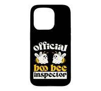 Carcasa para iPhone 15 Pro Official Boo Bee Inspector Halloween Humor Funny Ghost