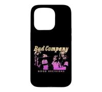 Carcasa para iPhone 15 Pro Oficial Bad Company Good Decisions Iconic Rock Design