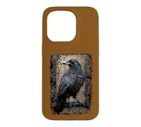 Carcasa para iPhone 15 Pro Oficial Spiral Raven Wise Gothic Fantasy