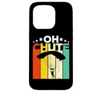 Carcasa para iPhone 15 Pro Oh Chute Skydiving Parachutist Skydive Parachuting Skydiver