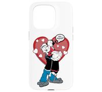 Carcasa para iPhone 15 Pro Oh Popeye The Sailor Man Olive OYL Love Día de San Valentín
