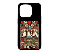 Carcasa para iPhone 15 Pro Okinawa Shisa Guardians Island Heritage - Recuerdo japonés