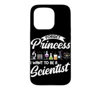 Carcasa para iPhone 15 Pro Olvídate de la Princesa Quiero ser científico Física Chicas