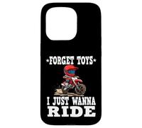 Carcasa para iPhone 15 Pro Olvídate de los Juguetes Que Solo Quiero Montar, Moto de Cross para niños