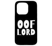 Carcasa para iPhone 15 Pro OOF Lord Funny Blox Gamer Noob Streamer Meme Game OOF Sound