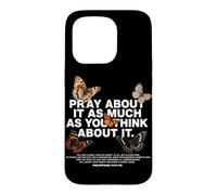 Carcasa para iPhone 15 Pro Ora por ello Tanto como pienses en ello Fe Cristiana