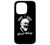 Carcasa para iPhone 15 Pro Oren Esperanza Y No Te Preocupes San Padre PIO