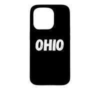 Carcasa para iPhone 15 Pro Ortografía Simple Apenado Ohio