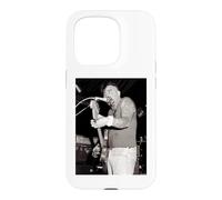 Carcasa para iPhone 15 Pro P Paul Fenech Meteors Psychobilly Guitarra en Vivo Martin O'Neill