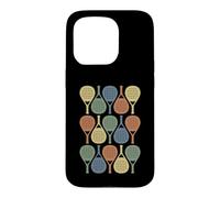 Carcasa para iPhone 15 Pro Pala Tenis Playa Padel Vintage