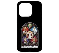 Carcasa para iPhone 15 Pro Papa Católico Santo Santo Religioso Vaticano