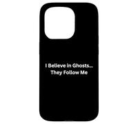Carcasa para iPhone 15 Pro Paranormal Cree en Fantasmas… Me siguen