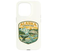 Carcasa para iPhone 15 Pro Parche para la tripulación de la expedición de Alaska Que Coincide con el Crucero Familiar por