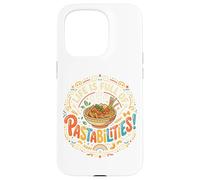 Carcasa para iPhone 15 Pro Pasta Lover Comida Italiana Juego de Palabras Spaghetti Noodle