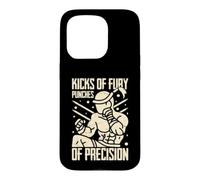Carcasa para iPhone 15 Pro Patadas de Furia Golpes de Precisión Muay Thai