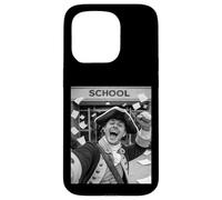 Carcasa para iPhone 15 Pro Patriota Último Día De Escuela Vacaciones De Verano Divertido Meme Selfie