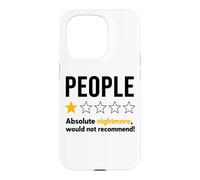 Carcasa para iPhone 15 Pro People One Star Absolute Nightmare Would Not Recommend
