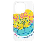 Carcasa para iPhone 15 Pro Peppa Pig Sing