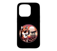 Carcasa para iPhone 15 Pro Perro en el Gran Santuario de Inari, Fushimi Japón Kioto