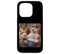 Carcasa para iPhone 15 Pro Perro Labrador Retriever Jubilado 2026, ya no es mi Problema
