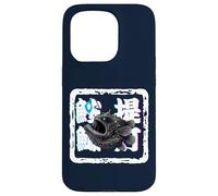 Carcasa para iPhone 15 Pro Pez Abisal con Kanji Japonés Diseño