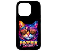 Carcasa para iPhone 15 Pro Phoenix Cat | Gafas de Sol Modernas y Divertidas de Sun Valley