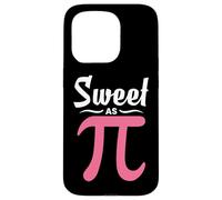 Carcasa para iPhone 15 Pro Pi Día Dulce como Pi Geek Nerd Maestro de Matemáticas