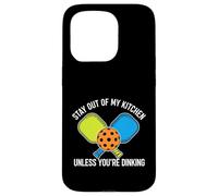 Carcasa para iPhone 15 Pro Pickleball Stay out of My Kitchen Unless Youre Dinking