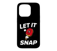 Carcasa para iPhone 15 Pro Ping Pong Table Tennis Let It Snap Retro Paddle