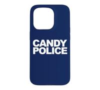 Carcasa para iPhone 15 Pro Policía de Dulces de Halloween