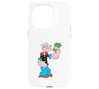 Carcasa para iPhone 15 Pro Popeye The Sailor Man Spinach - Arte Retro de Dibujos Animados de 1929