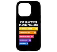 Carcasa para iPhone 15 Pro por qué no Puedo Dejar de Jugar Pickleball Razones