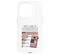 Carcasa para iPhone 15 Pro por qué pierdo en Cornhole Funny Cornhole Player