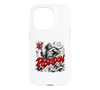 Carcasa para iPhone 15 Pro Poseidón Dios del Mar Antiguo Grecia Mitología Furia