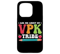 Carcasa para iPhone 15 Pro Pregúntame sobre mi Profesor Orgulloso de la Tribu VPK