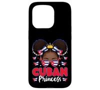 Carcasa para iPhone 15 Pro Princesa Cubana Chica Bandera Cuba Orgullosas Mujeres Cubanas