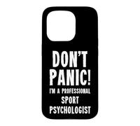 Carcasa para iPhone 15 Pro Psicólogo Deportivo