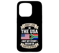 Carcasa para iPhone 15 Pro Puede Que Viva en Estados Unidos, Pero mi Historia comenzó en Sudáfrica