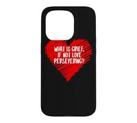 Carcasa para iPhone 15 Pro ¿Qué es el Dolor si no ama perseverante pérdida Cita Wanda Meme