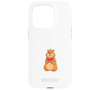 Carcasa para iPhone 15 Pro Radicalmente sin Molestar Capibara Divertido Caos Meme Lover