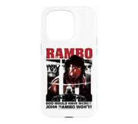 Carcasa para iPhone 15 Pro Rambo III God Would Have Mercy Stallone Película