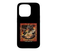 Carcasa para iPhone 15 Pro Ramen Beast Mytical Noodle Feast Dragon Ramen