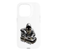 Carcasa para iPhone 15 Pro Rap Vinyl Vibes Hip Hop DJ
